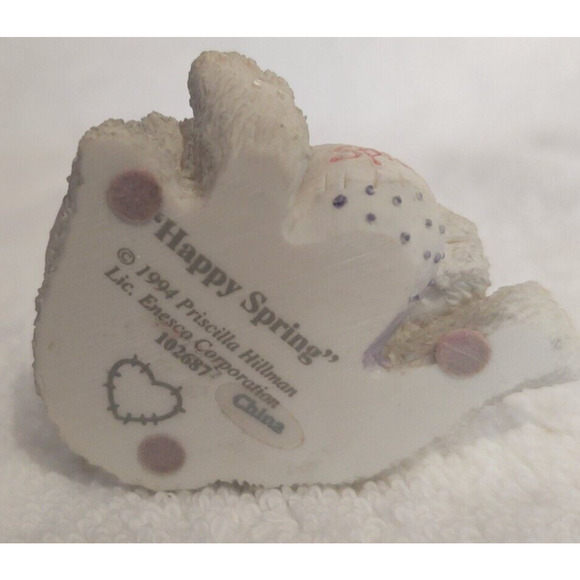 Calico Kittens by Patricia Hillman & Enesco Happy Spring #102687 1994 - Picture 5 of 5